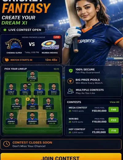 King365 (king365 apk) fantasy cricket & matchday visual 3
